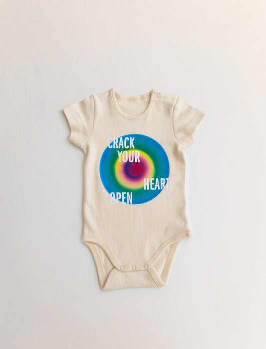 Kids Onesie - Crack Your Heart Open - Blue