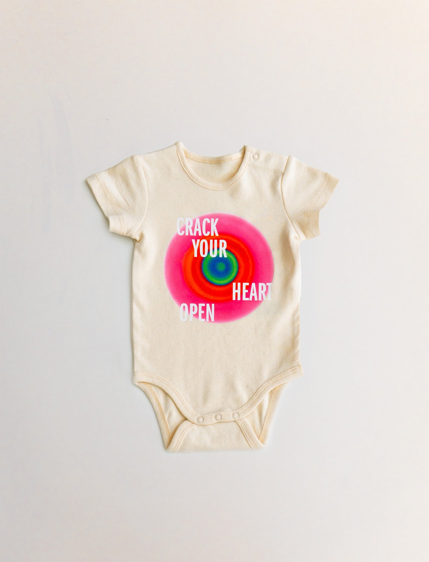 Kids Onesie - Crack Your Heart Open - Pink