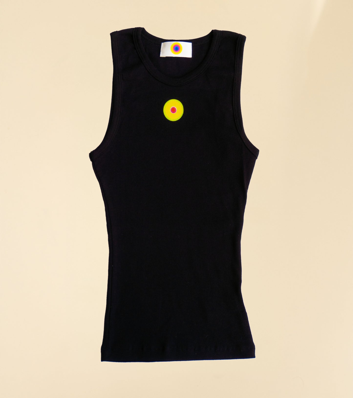 Black Tank Top - Green Symbol