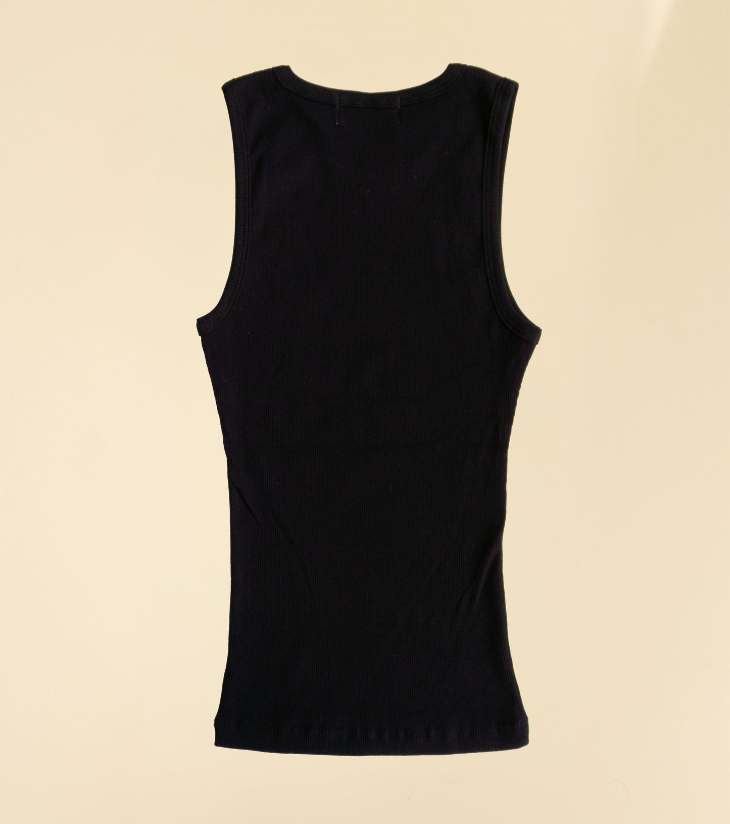 Black Tank Top - Orange Symbol