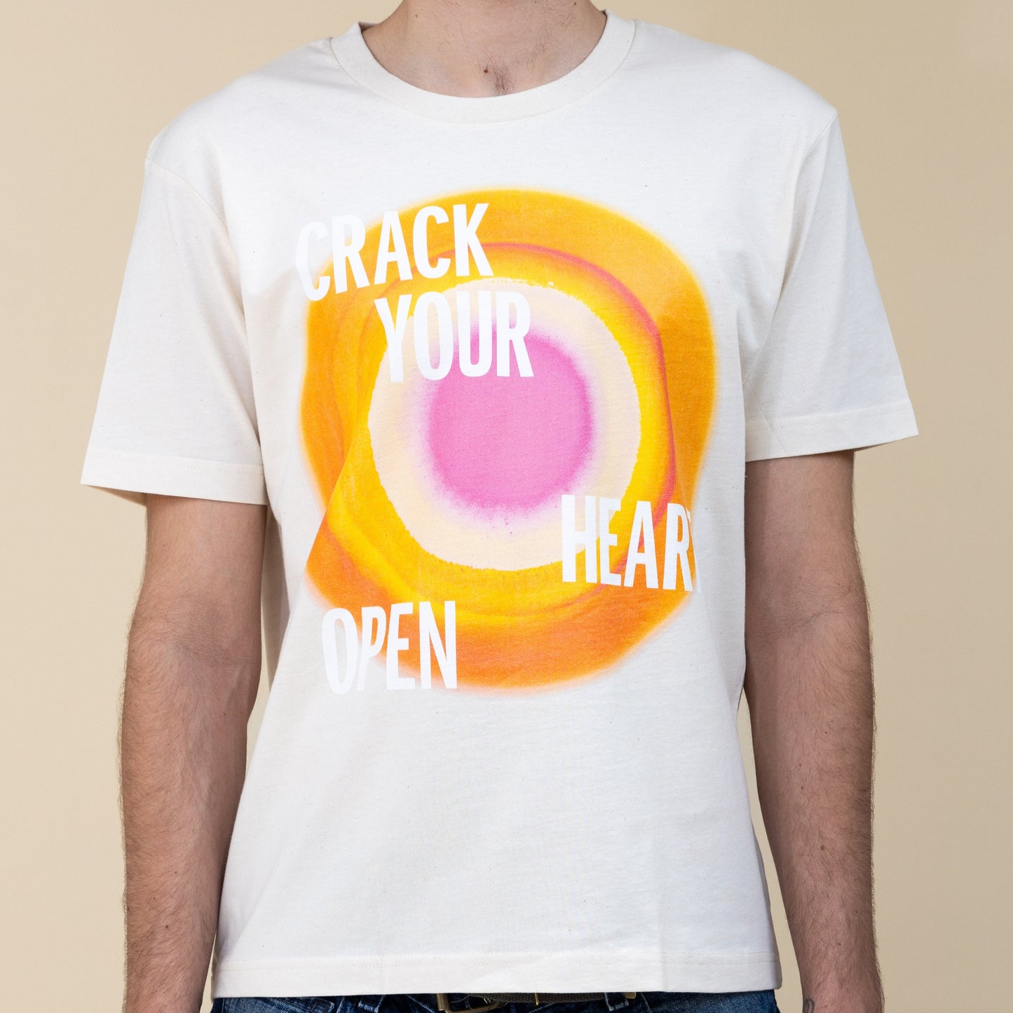 T-shirt - Crack Your Heart Open