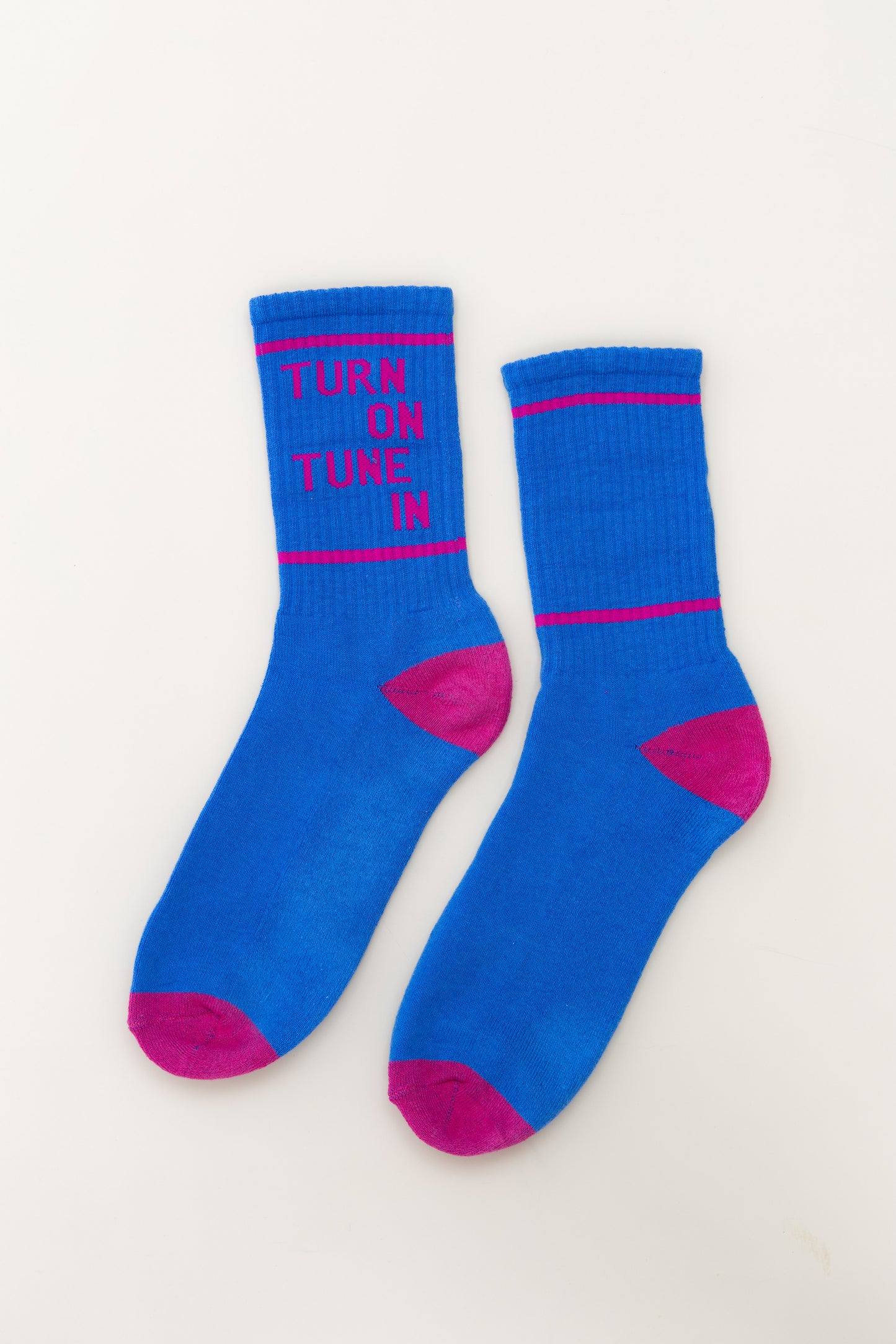 Turn On Tune In Socks