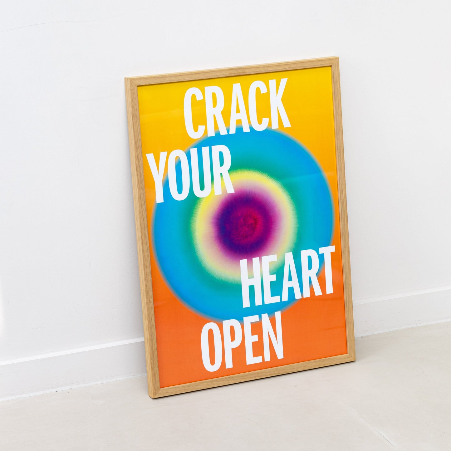 Poster - Crack Your Heart Open